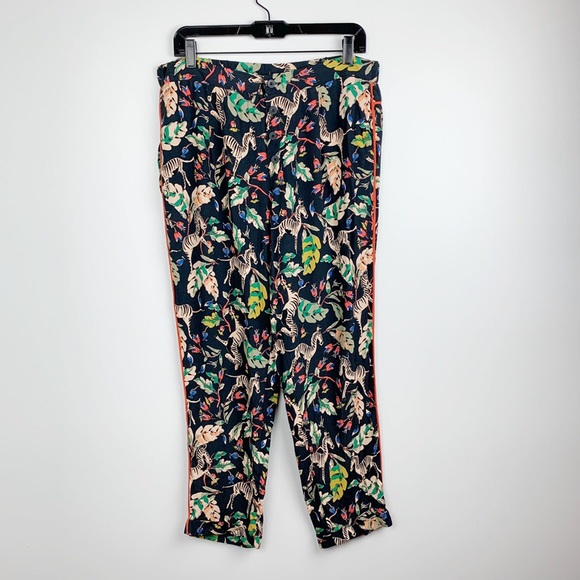 Zara safari print pyjama style pants - Picture 2 of 2